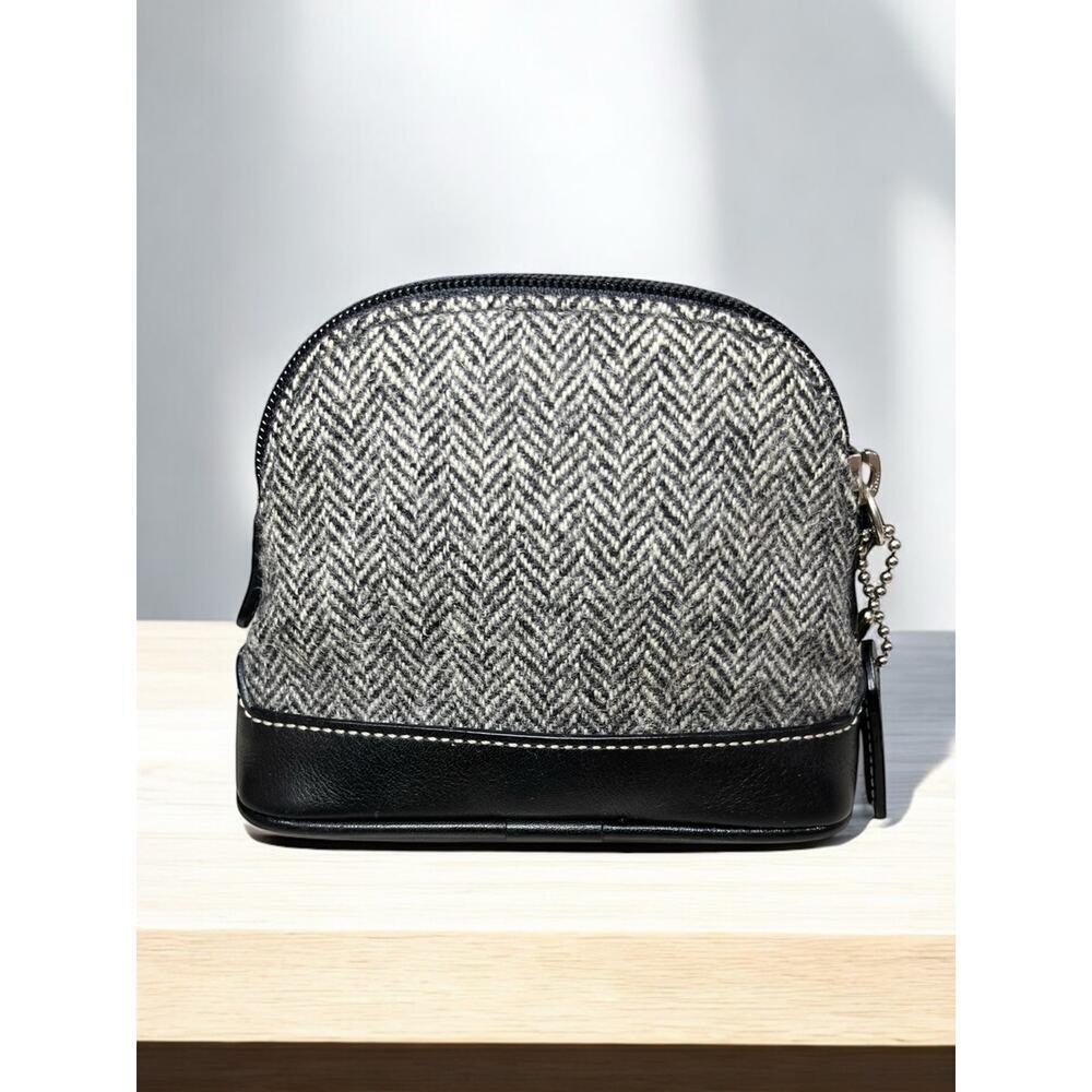 Vintage Coach 6126 Bleecker Tweed Satchel & Pouch - Picture 8 of 12